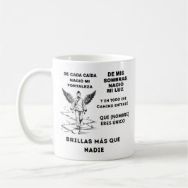 REGALO PERSONALIZADO (NOMBRE)TU BRILLAS KAFFEMUGG
