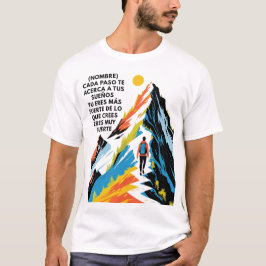 REGALO PERSONALIZADO PARA (NOMBRE) ERES FUERTE T SHIRT