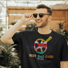 Regalo Personalizado Para Papa  amante al ciclismo T Shirt