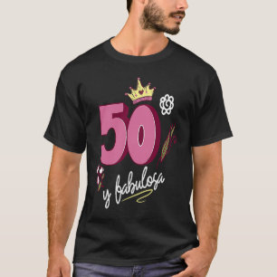 Regalos para mujeres de 50 anos Playera de cumple T Shirt