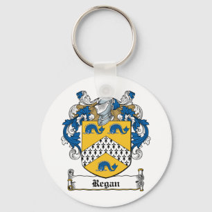 Regan familjvapensköld nyckelring