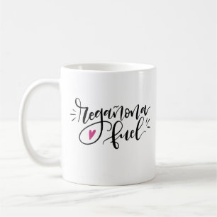 Regañona Fuel, handskriven Kaffemugg