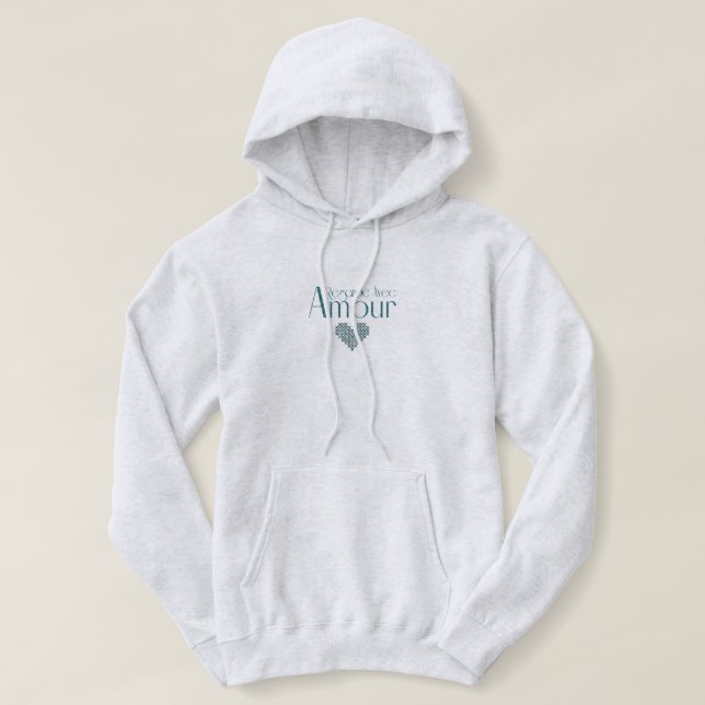 Regarde Avec Amour T Shirt (Design framsida)