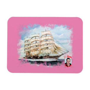 Regata Cutty Sark/Cutty Sark Tall Fraktasers Tävli Magnet