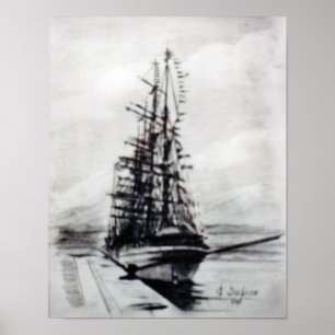 Regata Cutty Sark/Cutty Sark Tall Fraktasers Tävli Poster