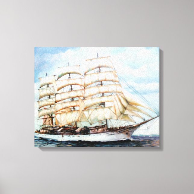 Regata Cutty Sark/Cutty Sark Tall Ships' Race Canvastryck (Framsida)