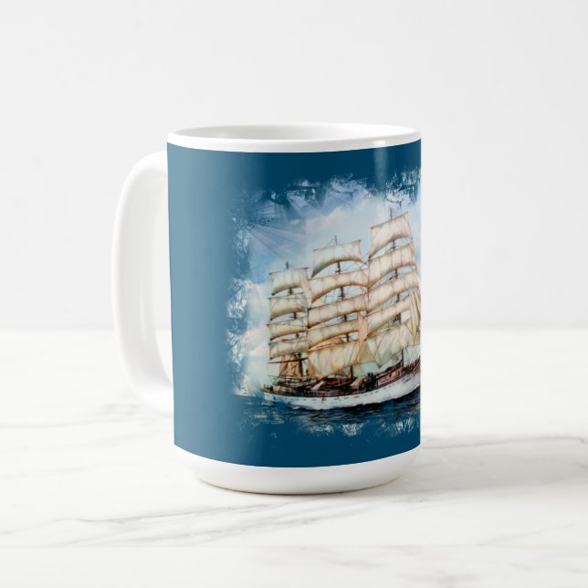 Regata Cutty Sark Kaffemugg (Framsida vänster)
