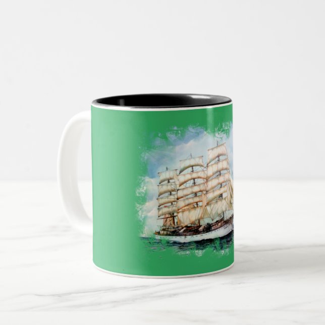 Regata Cutty Sark Två-Tonad Mugg (Framsida vänster)