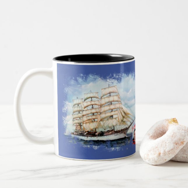 Regata Cutty Sark Två-Tonad Mugg (Med munk)