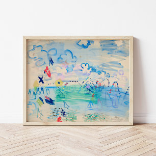 Régates à Cowes   Raoul Dufy Poster