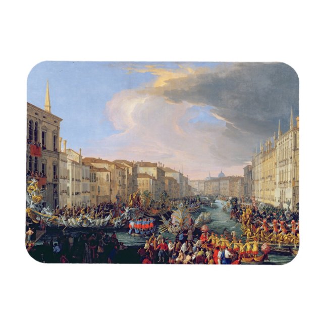 Regatta Held in Honor of Frederick VI of Danmark Magnet (Horisontell)