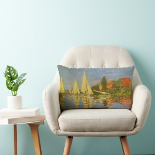 Regatta i Argenteuil av Claude Monet Lumbarkudde