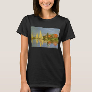 Regatta i Argenteuil av Claude Monet Tee Shirt