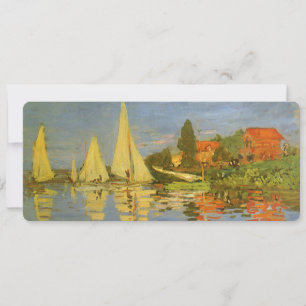 Regatta i Argentina av Claude Monet