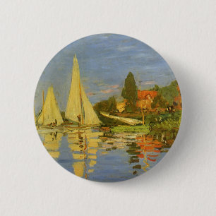 Regatta i Argentina av Claude Monet Knapp
