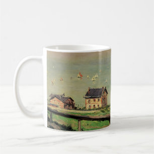 Regatta i Villerville av Gustave Caillebotte Kaffemugg