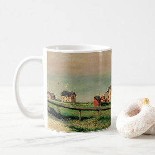 Regatta i Villerville av Gustave Caillebotte Kaffemugg