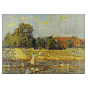 Regatta vid Hampton Court Poster Alfred Sisley