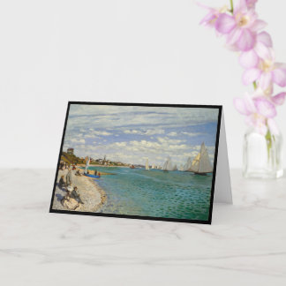 Regatta vid Sainte-Adresse, Monet Kort