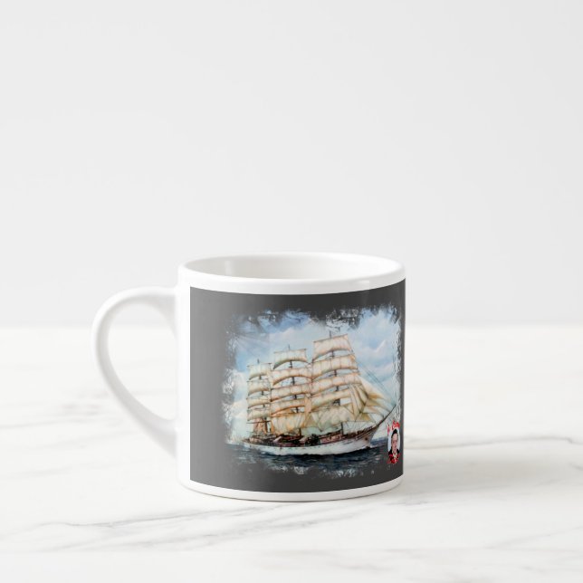 Regattan Cutty Sark Espressomugg (Vänster)