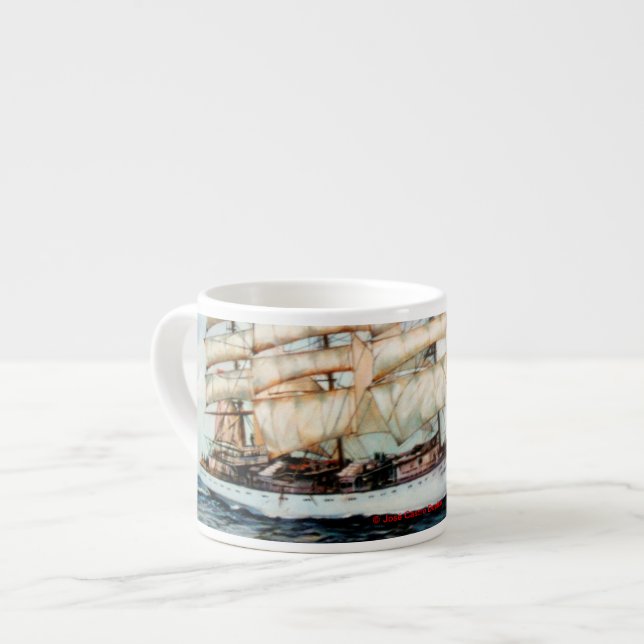 Regattan Cutty Sark Espressomugg (Framsida vänster)