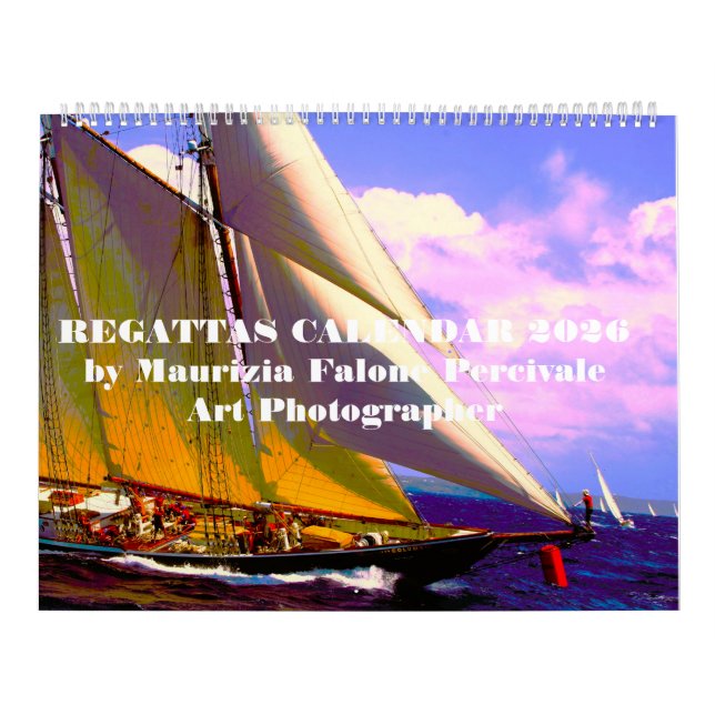Regattas by Maurizia Falone Percivale Art Ph 2026 Kalender (Omslag)