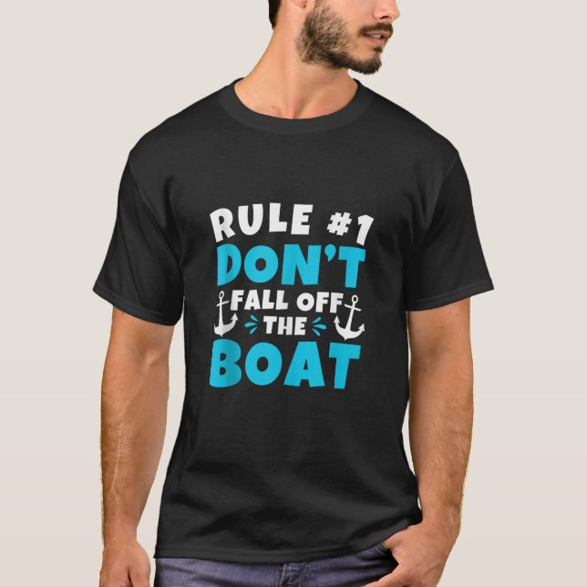Regel 1 Fall inte av sjöräddningsflyget till havs T Shirt (Framsida)