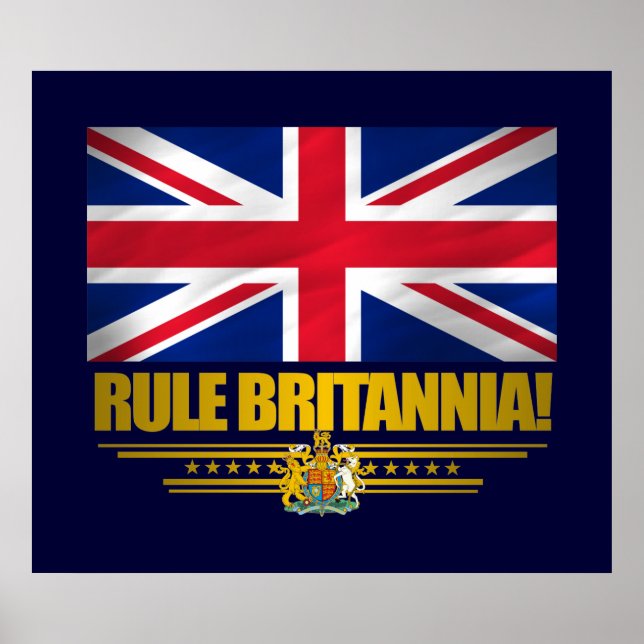 Regel Britannia! Poster (Framsidan)