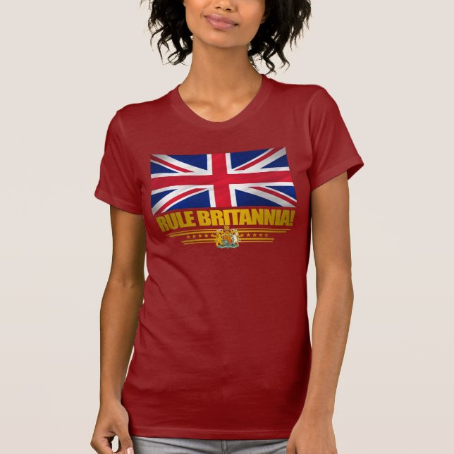Regel Britannia! Skjortor T Shirt (Framsida)
