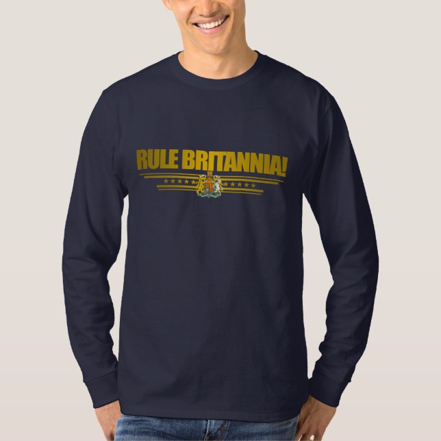Regel Britannia! Skjortor Tee (Framsida)