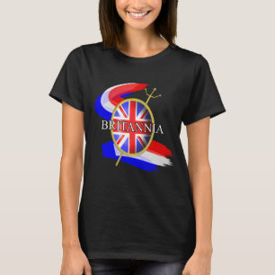 Regel Britannia Union Jack British ThLED Graphic Tröja