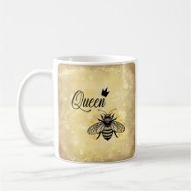 Regel Er Dag drottning Bee Coffee Mugg