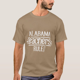 Regel för alabama-lärare t shirt