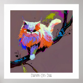 Regel för persiska katter poster