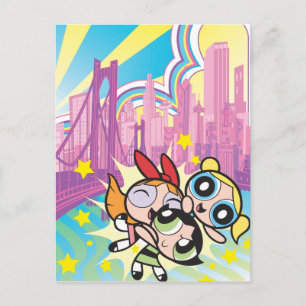 Regel för Powerpuff Girls Inbjudan Vykort