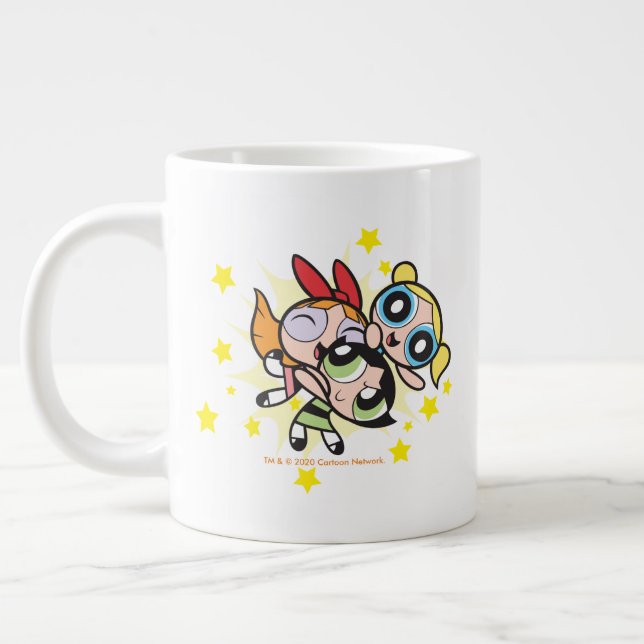 Regel för Powerpuff Girls Jumbo Mugg (Vänster)