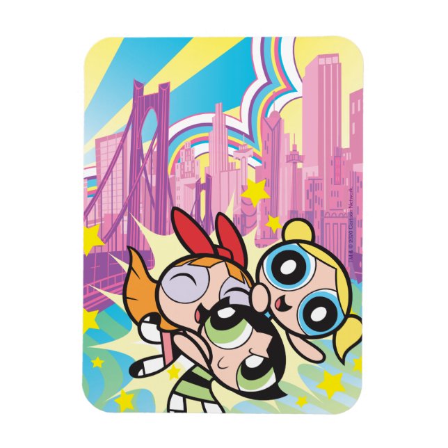 Regel för Powerpuff Girls Magnet (Vertikal)