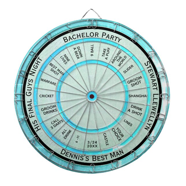 Regel för Roligt och spel för slutspartiet Darttavla (Framsidan)