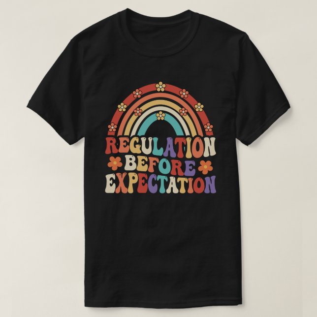 Regel före förväntad biologisk mångfald t shirt (Design framsida)