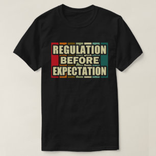 Regel före förväntad biologisk mångfald t shirt
