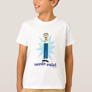 Regel Goofy Geeky Dork Tecknade figurer T-shirt