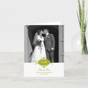 Regel Monogram - tackkort