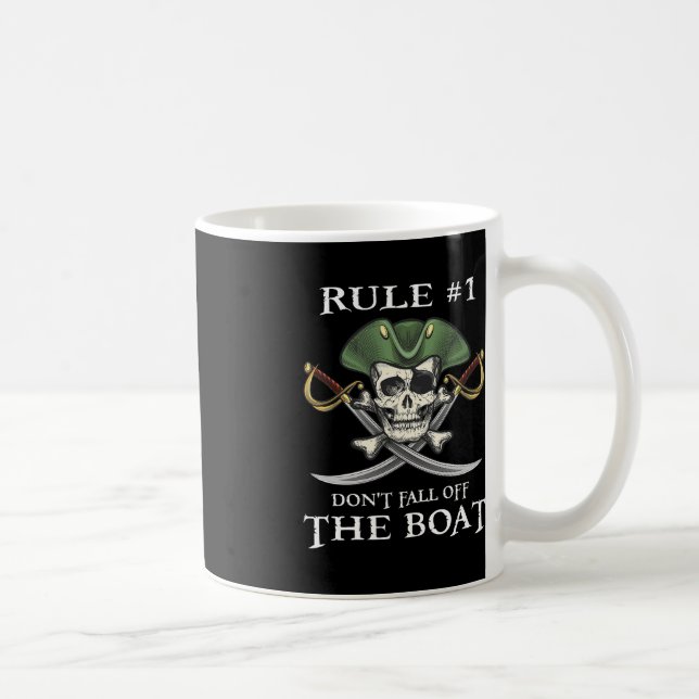 Regel nr 1 Fall inte av kryssningsdelen Pirat vid  Kaffemugg (Höger)