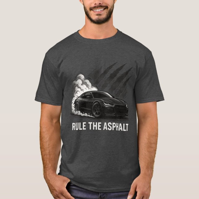 Regel om asfaltkörning t shirt (Framsida)