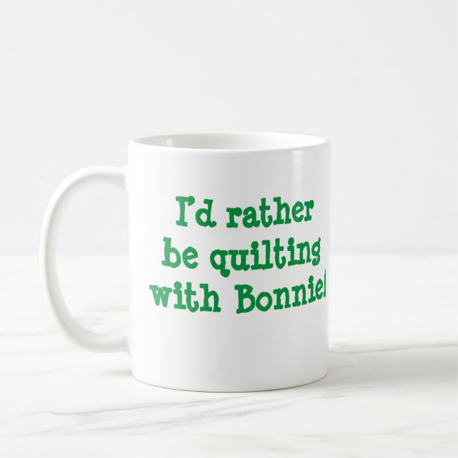 Regelbundet 11 oz mugg för Grassy Bäck (Vänster)