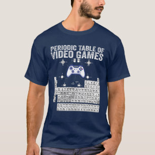 Regelbundet Bord för videospel Coola Gamers Insla T Shirt