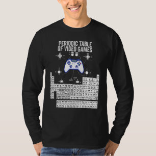 Regelbundet Bord för videospel Coola Gamers Inslag T Shirt