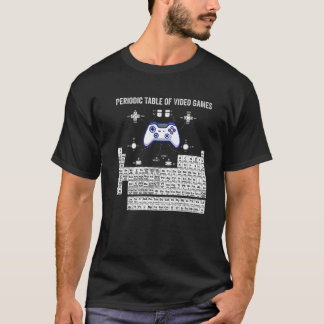 Regelbundet Bord för videospel Coola Gamers Inslag T Shirt