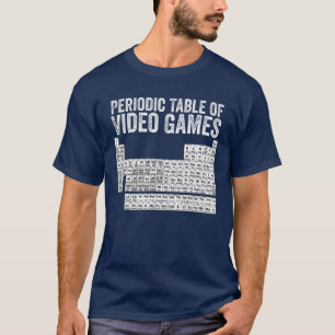 Regelbundet Bord för videospel Coola Gamers Inslag T Shirt
