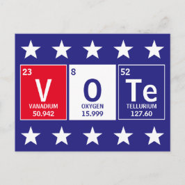 Regelbundet Bord vid Inslagens omröstning Vykort